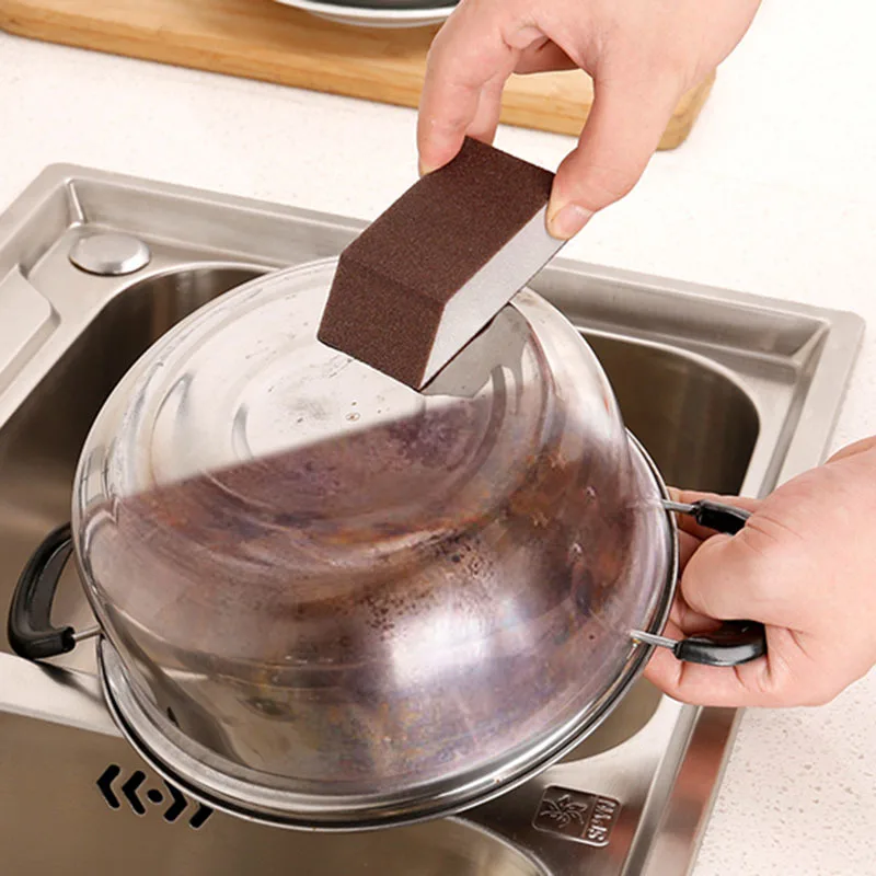 1pcs Alumina Emery Sponge Brush Rust Dirt Stains Clean Brush Bowl Wash Pot For Home Kitchen Cleaning Brush
1pcs Alumina Emery Sponge Brush Rust Dirt Stains Clean Brush Bowl Wash Pot For Home Kitchen Cleaning Brush