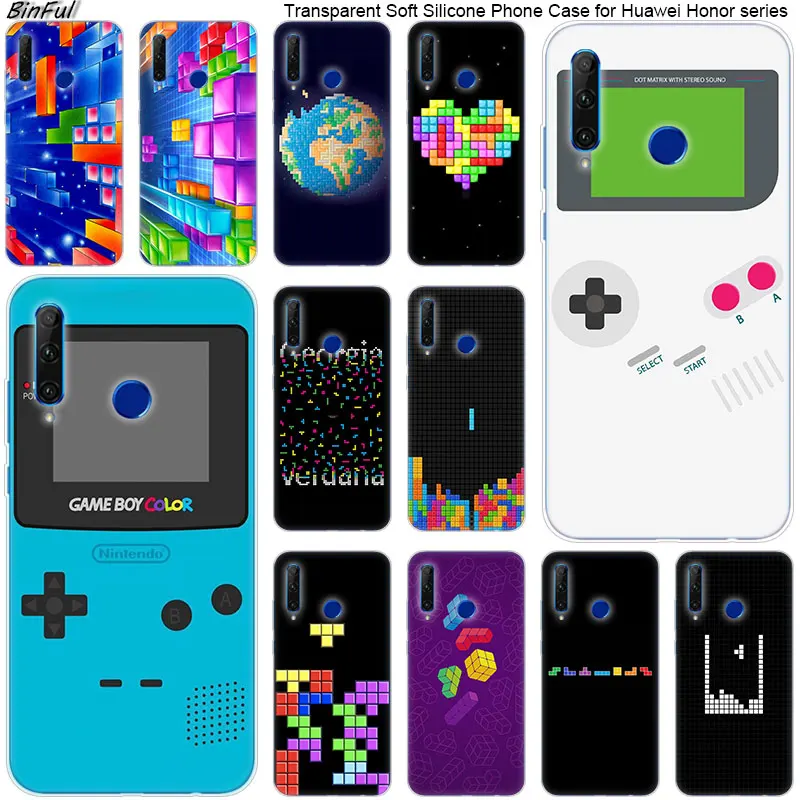 Classic Games Tetris Soft Silicone Phone Case for Huawei Honor 20 20i 10 9 8 Lite 8X 8C 8A 8S 7S 7A Pro View 20 Fashion Cover
Classic Games Tetris Soft Silicone Phone Case for Huawei Honor 20 20i 10 9 8 Lite 8X 8C 8A 8S 7S 7A Pro View 20 Fashion Cover