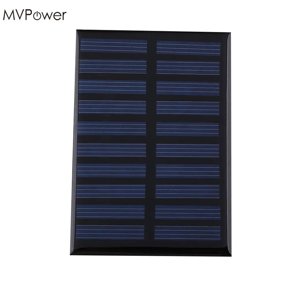 MVPower NEW 5V 0.8W 160mA Solar Panel Battery Solar power Panel Bank charger Module DIY Cell car boat home Portable Power Source
MVPower NEW 5V 0.8W 160mA Solar Panel Battery Solar power Panel Bank charger Module DIY Cell car boat home Portable Power Source
