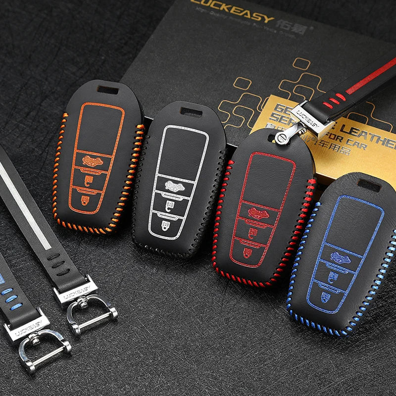 LUCKEASY High Quality Leather Remote Key Case Cover Holder For Toyota Camry 2018 Car Accessories
LUCKEASY High Quality Leather Remote Key Case Cover Holder For Toyota Camry 2018 Car Accessories