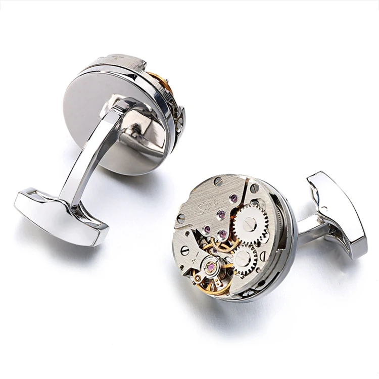 Watch Movement Cufflinks Details (1)