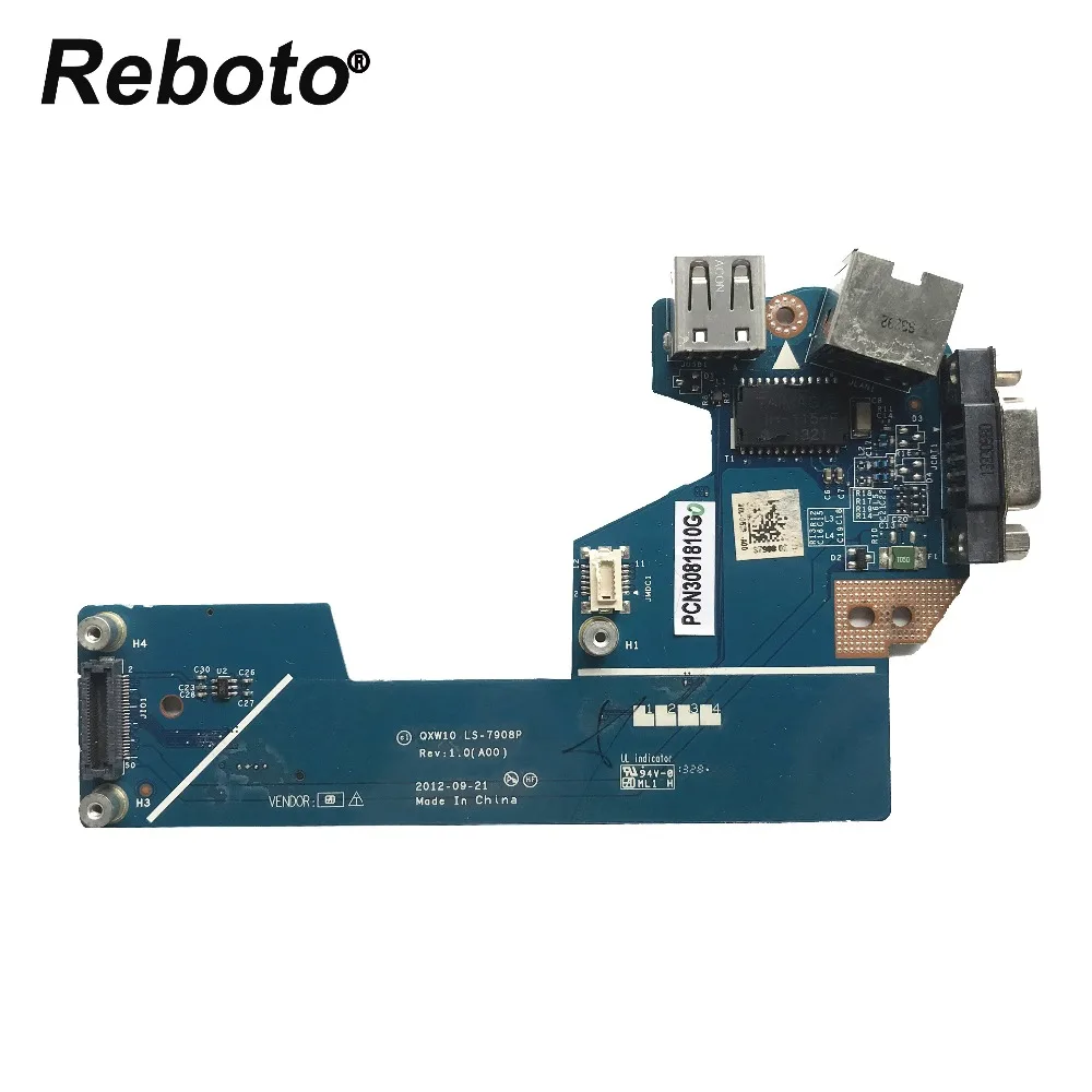 Для ноутбука DELL E5530 Ethernet USB VGA плата QXW10 LS-7908P 826R6 0826R6 CN-0826R6 100% протестирована Быстрая