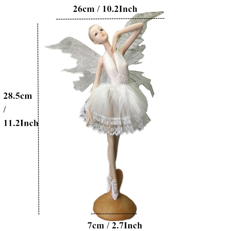 Ballet Dancer Figurine -Size