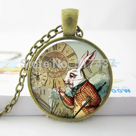 Christmas necklace White Rabbit pendant Necklace, Alice jewelry, Alice in Wonderland Necklace, Wonderland round glass jewelry
Christmas necklace White Rabbit pendant Necklace, Alice jewelry, Alice in Wonderland Necklace, Wonderland round glass jewelry
