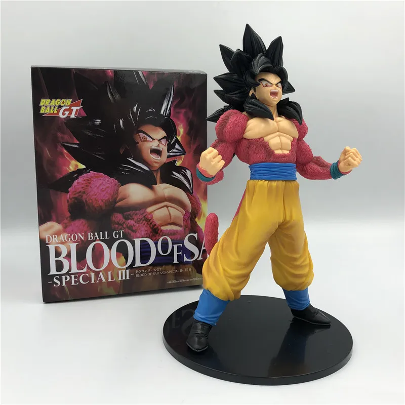 Dragon Ball GT Goku Specail Super Saiyan 4 Blood of Saiyan Break Out Combat Ver. Action Figure DBZ Chocolate PVC Model 20cm
Dragon Ball GT Goku Specail Super Saiyan 4 Blood of Saiyan Break Out Combat Ver. Action Figure DBZ Chocolate PVC Model 20cm