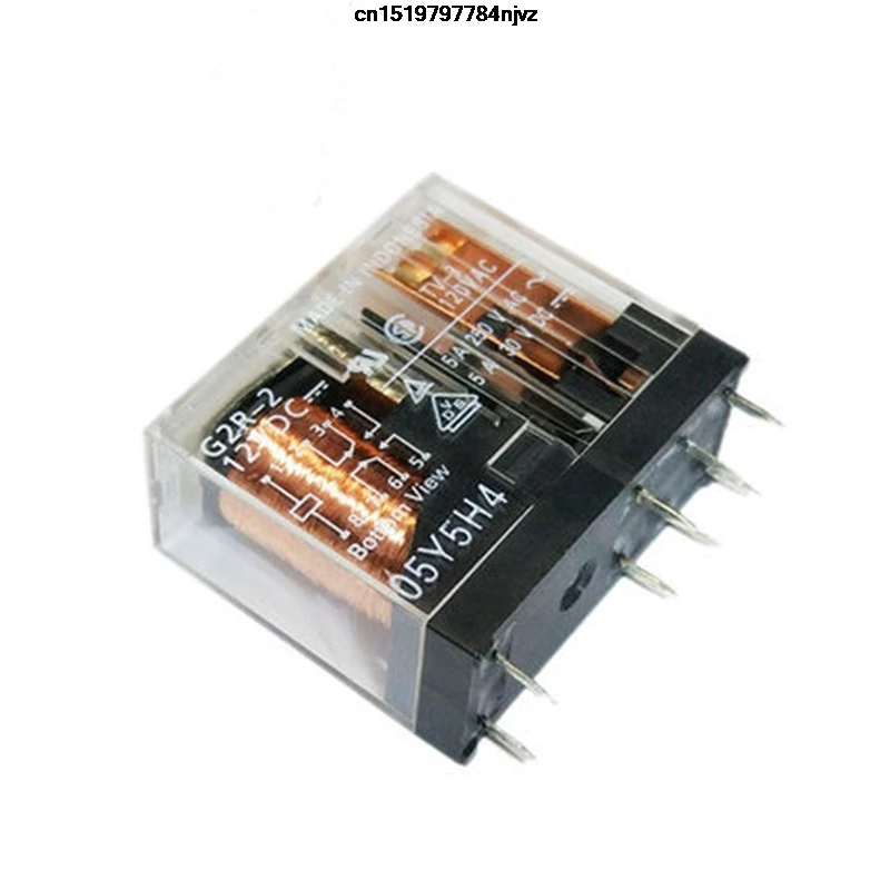 Реле 5A 8pin G2R-2-12VDC G2R-2-12V G2R-2-24VDC 24V G2R-2-5VDC 5V G2R-2-6VDC 6V 5 шт.
Реле 5A 8pin G2R-2-12VDC G2R-2-12V G2R-2-24VDC 24V G2R-2-5VDC 5V G2R-2-6VDC 6V 5 шт.