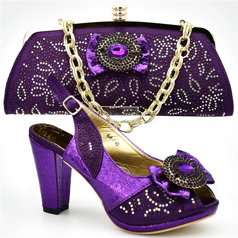 New Arrival Women Shoes and Bag Set In Italy Italian Shoes with Matching Bags for Wedding High Quality African Party Pumps
New Arrival Women Shoes and Bag Set In Italy Italian Shoes with Matching Bags for Wedding High Quality African Party Pumps