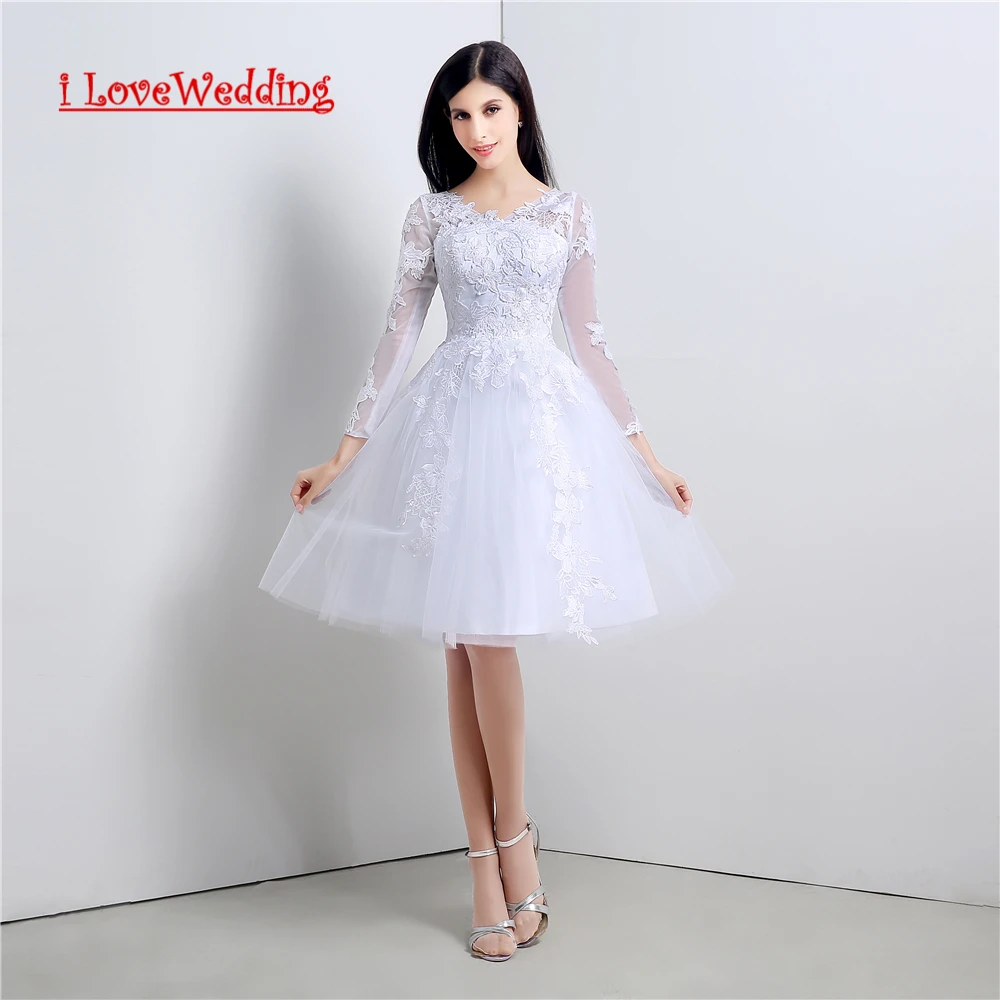 iLoveWedding Stock New A-line Short Wedding Dresses Button Back with Appliques Women Formal Bridal Gowns 16121 Vestidos de novia
iLoveWedding Stock New A-line Short Wedding Dresses Button Back with Appliques Women Formal Bridal Gowns 16121 Vestidos de novia