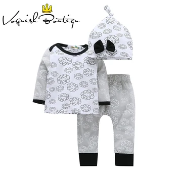 Boys clothes cotton baby girl dress casual kids clothes 3pcs/set baby clothes with hat
Boys clothes cotton baby girl dress casual kids clothes 3pcs/set baby clothes with hat