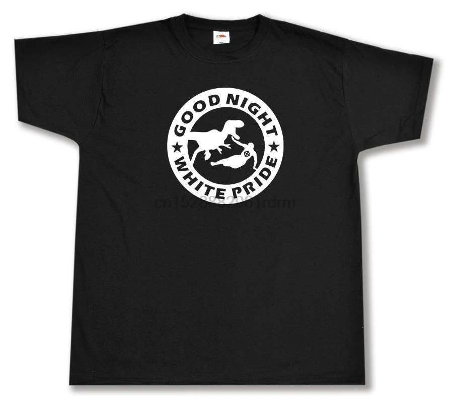 Good Night White Pride Dinosaurier Tshirt schwarz S-5XL gnwp Print Tops Tee Shirt hip hop
Good Night White Pride Dinosaurier Tshirt schwarz S-5XL gnwp Print Tops Tee Shirt hip hop