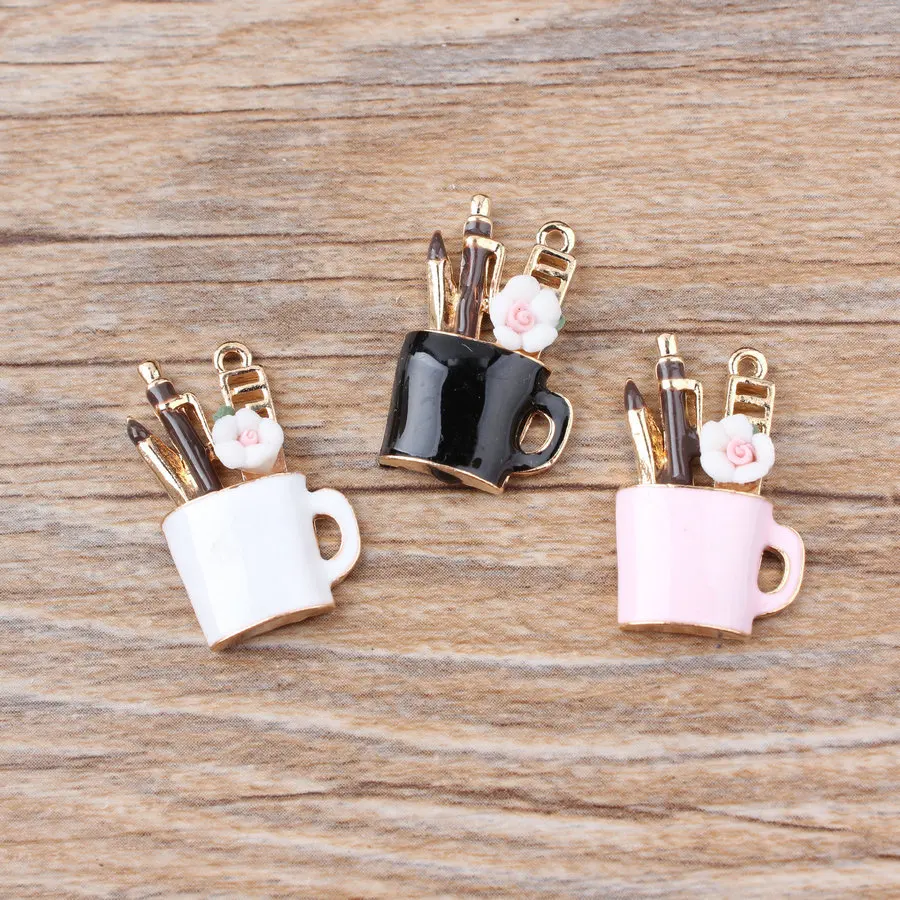 10pcs 15x25mm cosmetic cup charm enamel charms for jewelry making and crafting charm fashion bracelet pendant
10pcs 15x25mm cosmetic cup charm enamel charms for jewelry making and crafting charm fashion bracelet pendant