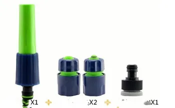 Adjustable PLASTIC NOZZLE with 1/2''-3/4'' tap adaptor and quick 1/2'' hose connector w/stop
Adjustable PLASTIC NOZZLE with 1/2''-3/4'' tap adaptor and quick 1/2'' hose connector w/stop