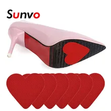 

Sunvo Shoe Sole Sticker Anti-Slip for Sandal High Heel Shoes Front Mat Forefoot Pad Grip Protector Accessories Lover Gift Insert