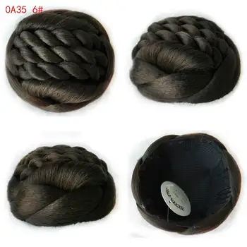 Fashion Women's Chignons Synthetic Bun Hairpiece Heat Resistant Knot Bob Lady Heat resistant Chignons Buns Hairpieces A35
Fashion Women's Chignons Synthetic Bun Hairpiece Heat Resistant Knot Bob Lady Heat resistant Chignons Buns Hairpieces A35
