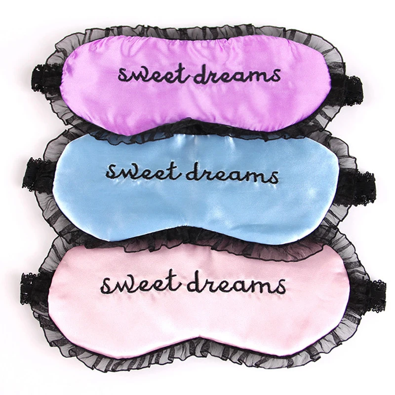 10pcs Lace Embroidery Goggles Sleep Mask Eyeshade Blindfold Sleeping Eye Cover Sweat Dreams Letter Printed Sleeping Aid Cover
10pcs Lace Embroidery Goggles Sleep Mask Eyeshade Blindfold Sleeping Eye Cover Sweat Dreams Letter Printed Sleeping Aid Cover