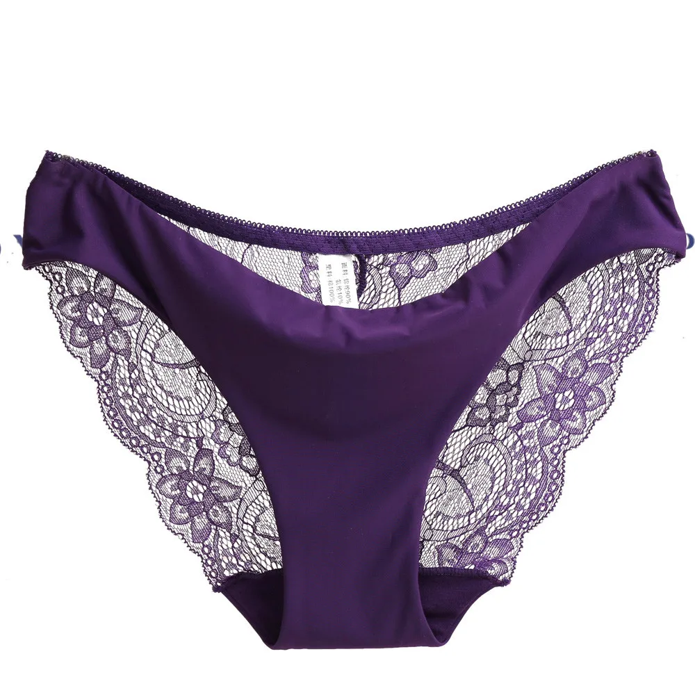 2020 Women's Sexy Lace Panties Seamless Underwear Briefs Nylon Silk for Girls Ladies Bikini Cotton Crotch Transparent Lingerie
2020 Women's Sexy Lace Panties Seamless Underwear Briefs Nylon Silk for Girls Ladies Bikini Cotton Crotch Transparent Lingerie