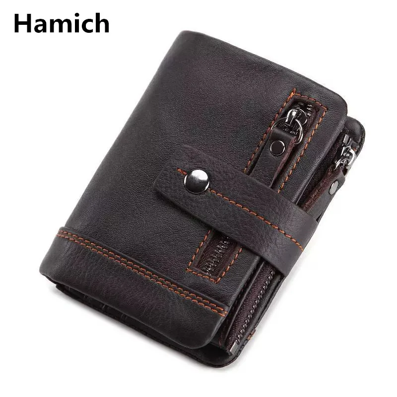 Genuine Leather Wallet Men PORTFOLIO Male Portomonee Purse Coin Purse Pockets Brand Trifold Multifunction Male Card ID Holder
Genuine Leather Wallet Men PORTFOLIO Male Portomonee Purse Coin Purse Pockets Brand Trifold Multifunction Male Card ID Holder