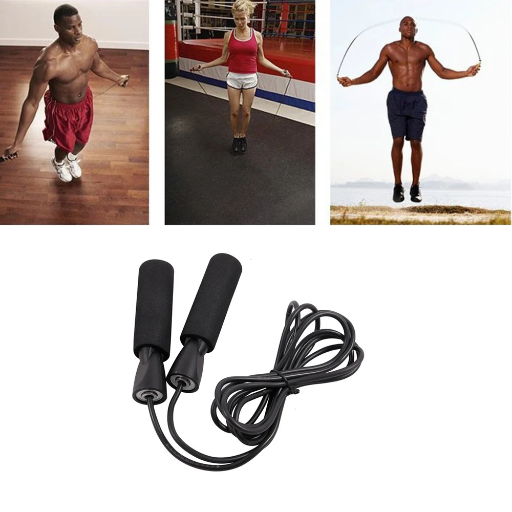 Bearing Skip Rope Cord Speed Fitness Aerobic Jumping Exercise Equipment Adjustable Boxing Skipping Sport Crossfit Jump Rope
Bearing Skip Rope Cord Speed Fitness Aerobic Jumping Exercise Equipment Adjustable Boxing Skipping Sport Crossfit Jump Rope