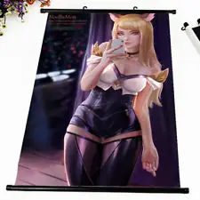 Anime Poster Cute Anime LOL KDA Sexy Wall Scroll Printed Painting Home Decor Japanese Cartoon Decoration Poster
Anime Poster Cute Anime LOL KDA Sexy Wall Scroll Printed Painting Home Decor Japanese Cartoon Decoration Poster