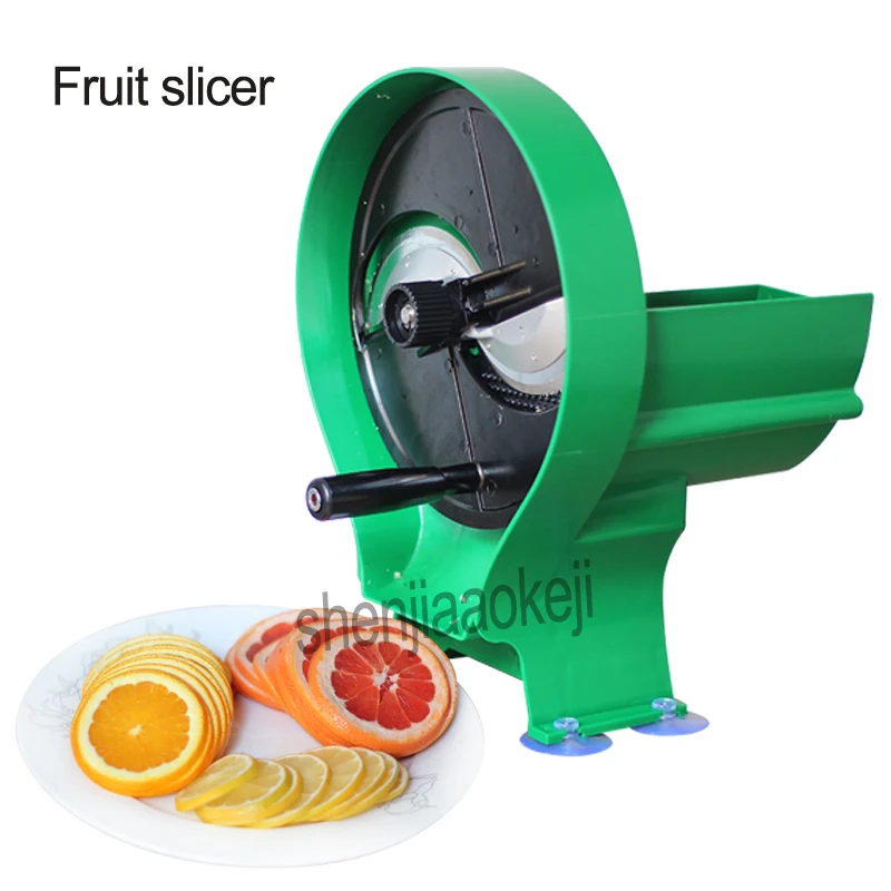 Фото Manual Fruit Slicer Commercial Adjustable thickness sliced lemon slicer Potato Ginger Lotus Root orange apple 1pc | Бытовая техника