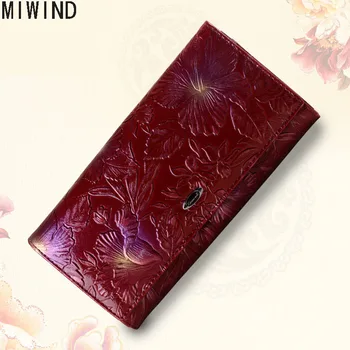 Famous Brand Floral Pattern Women Wallets Genuine Leather Design Long Purse Luxury Brand Female Coin Card Holder Purses TG1543
Famous Brand Floral Pattern Women Wallets Genuine Leather Design Long Purse Luxury Brand Female Coin Card Holder Purses TG1543
