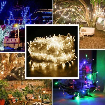 LED Christmas String Light DC12V 100M 50M 30M 20M 10M Remote Control Fairy Light Outdoor Indoor Party Wedding Garland Decoration
LED Christmas String Light DC12V 100M 50M 30M 20M 10M Remote Control Fairy Light Outdoor Indoor Party Wedding Garland Decoration