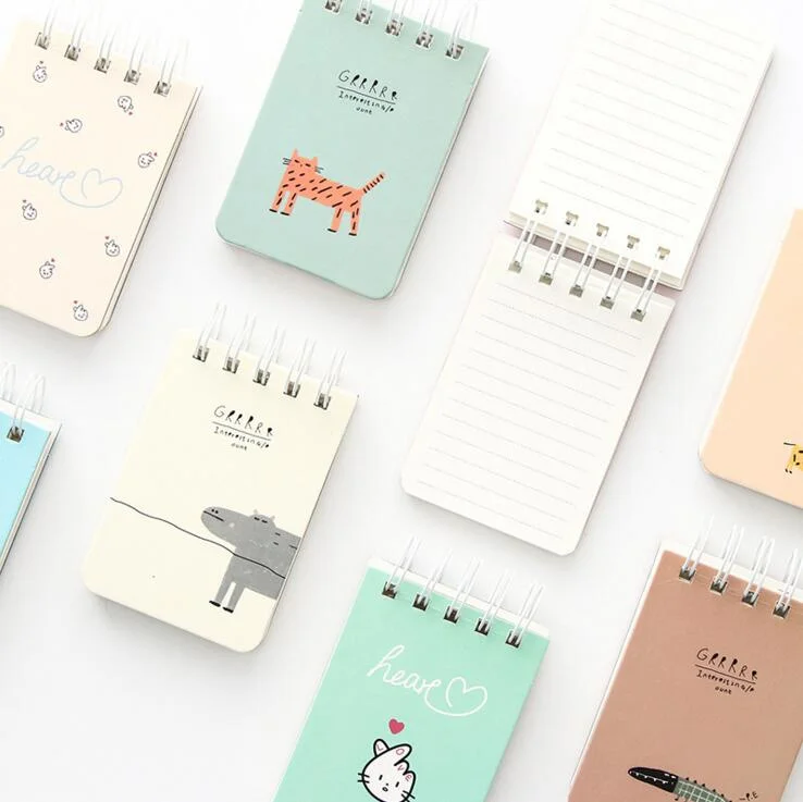 Creative animal style Notebook coil book Journal planner sketchbook memo pad offce school supplies korean papelaria
Creative animal style Notebook coil book Journal planner sketchbook memo pad offce school supplies korean papelaria