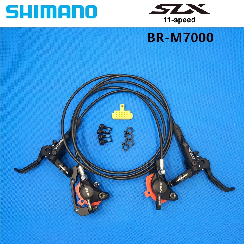 Shimano SLX M7000 M7100 Hydraulic Brake Disc Brake set ICE Tech front and rear BL BR M7100
Shimano SLX M7000 M7100 Hydraulic Brake Disc Brake set ICE Tech front and rear BL BR M7100