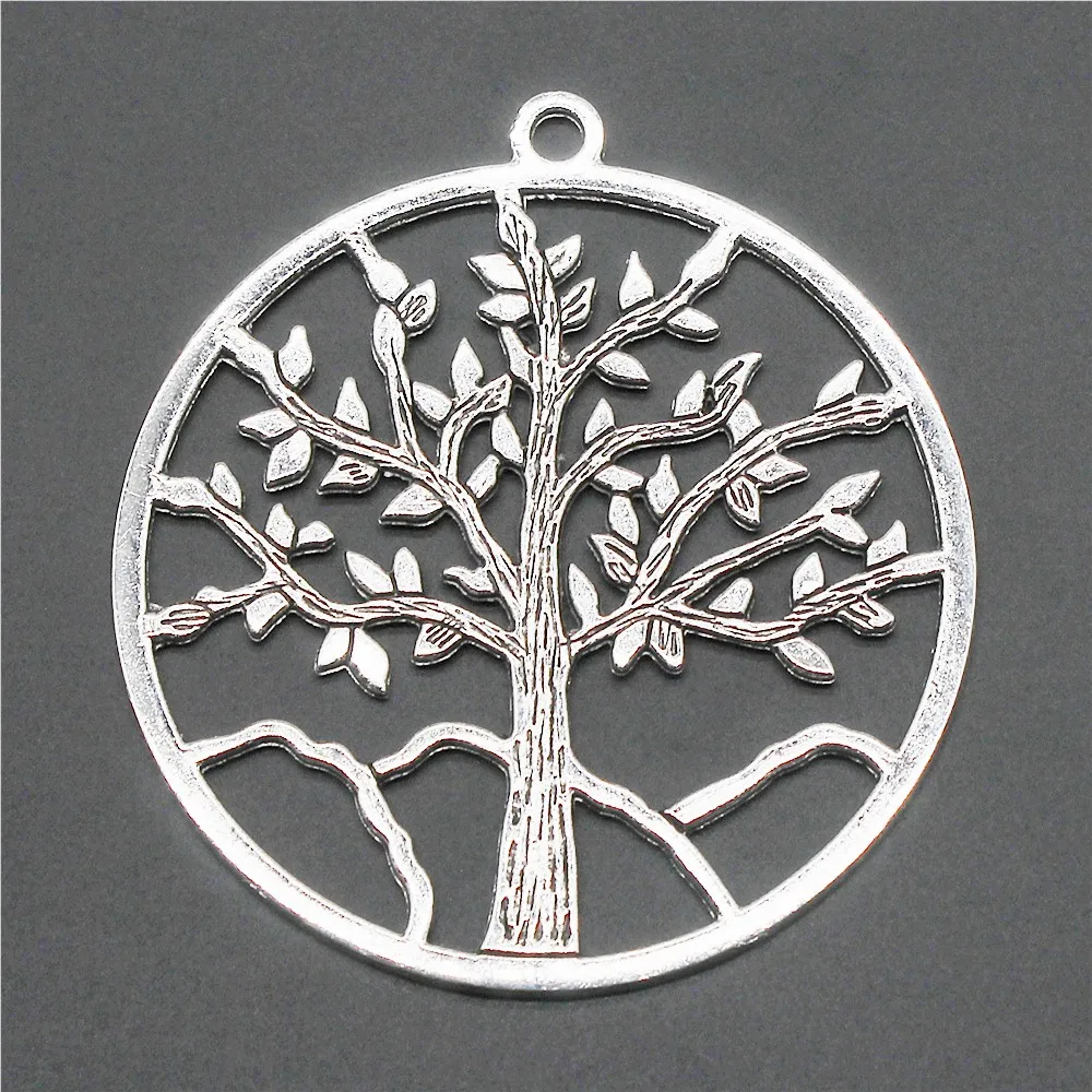 Jewelry Making Diy Handmade Craft Charmsantique Silver Color 63x57mm Tree Big Pendant
Jewelry Making Diy Handmade Craft Charmsantique Silver Color 63x57mm Tree Big Pendant