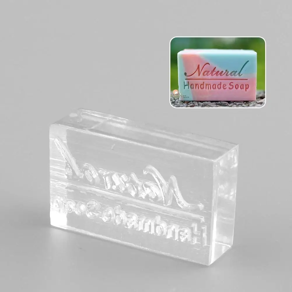 Acrylic Mold Rectangle Natural Word Easy to Demolding Handmade Soap Stamping Stamp Seal Mold Soap Mold Craft DIY
Acrylic Mold Rectangle Natural Word Easy to Demolding Handmade Soap Stamping Stamp Seal Mold Soap Mold Craft DIY