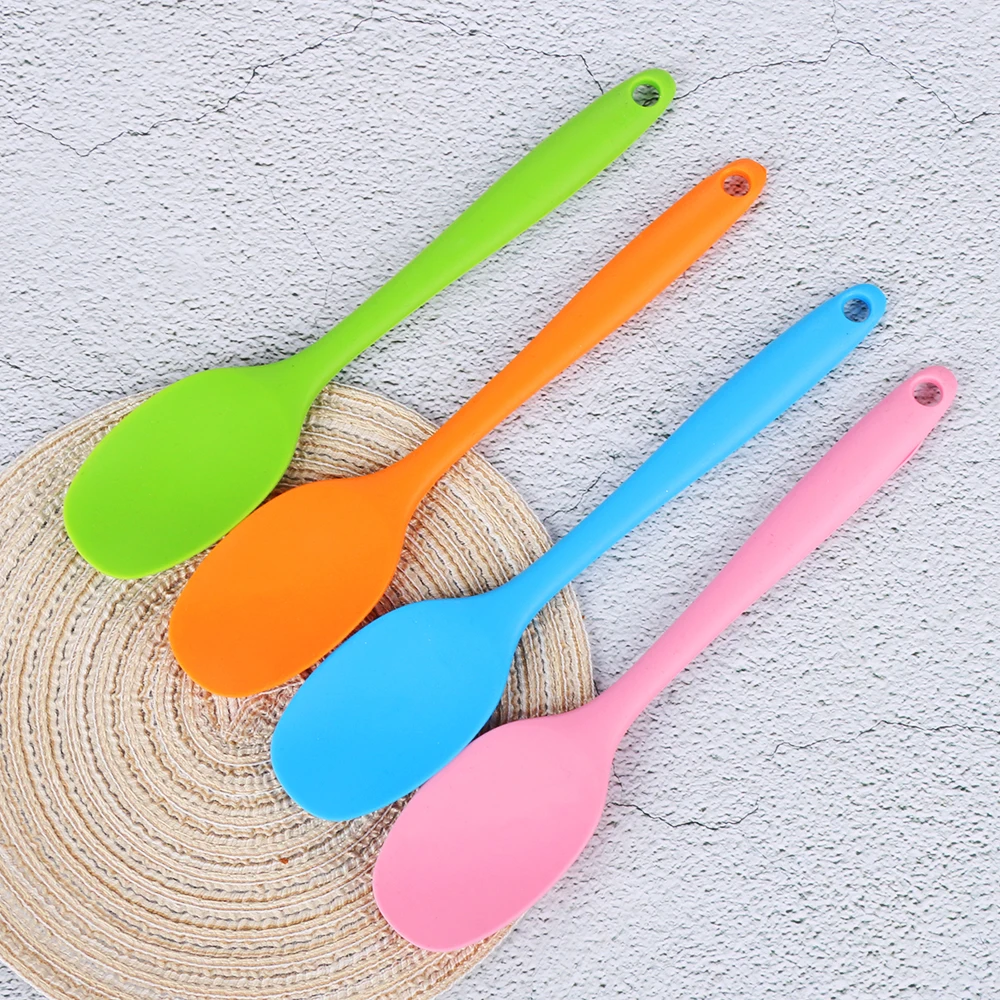 1PC Silicone Spoon For Coffee Desserts Ice Cream Condiment Kids Spoon Tableware Tea Scoops Kitchen & Dining Bakeware
1PC Silicone Spoon For Coffee Desserts Ice Cream Condiment Kids Spoon Tableware Tea Scoops Kitchen & Dining Bakeware