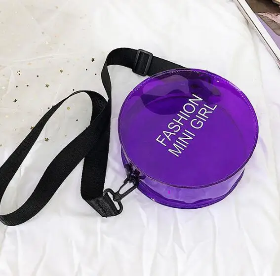 2019 New brand Women PVC Clear Bags For Women Shoulder Beach Bag Fashion Design Round Bag
2019 New brand Women PVC Clear Bags For Women Shoulder Beach Bag Fashion Design Round Bag