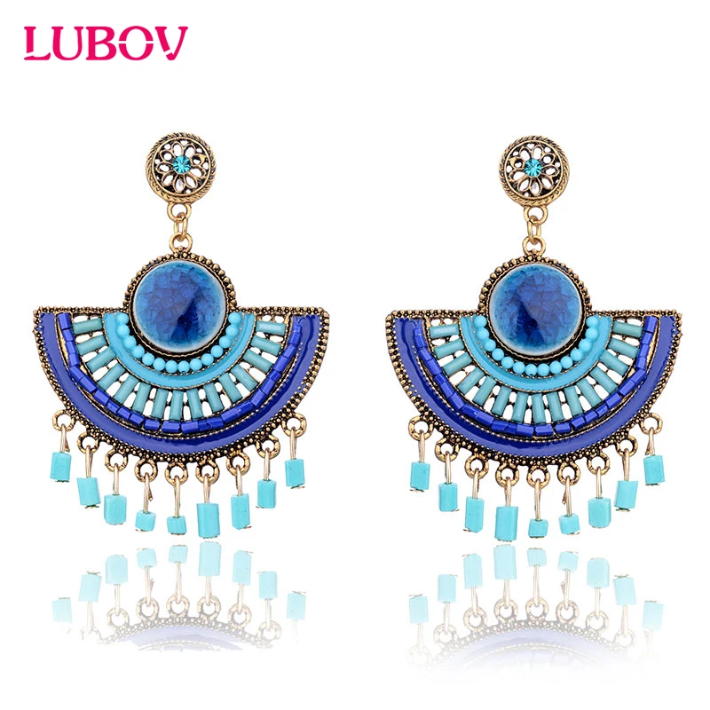 Semicircular Bohemian Tassel Pendant Drop Earrings Big Bead Exaggeration Vintage Women Dangle Earrings Trendy Jewelry 2018 New
Semicircular Bohemian Tassel Pendant Drop Earrings Big Bead Exaggeration Vintage Women Dangle Earrings Trendy Jewelry 2018 New