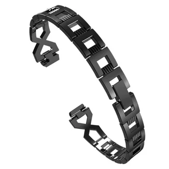 Wristband strap For Inspire/Inspire HR Metal Wristband Stainless Steel Diamond Cutout Cross Chain Strap Smart Accessories
Wristband strap For Inspire/Inspire HR Metal Wristband Stainless Steel Diamond Cutout Cross Chain Strap Smart Accessories