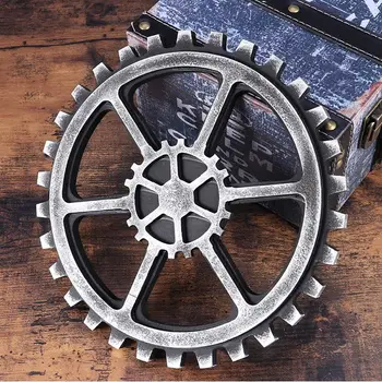 24cm Retro Industrial Wind Home Wall Wooden Gear Decoration Accessories Door Board Hanger Decoration
24cm Retro Industrial Wind Home Wall Wooden Gear Decoration Accessories Door Board Hanger Decoration