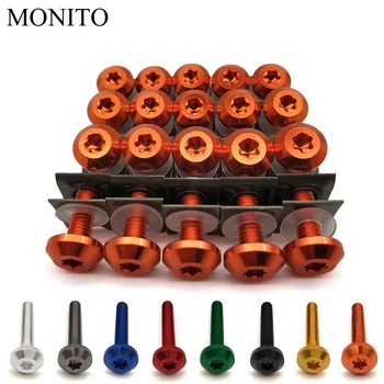 20pcs M6 Motorcycle Fairing Bolts Nuts Kit Body Fastener Clips Screws For KTM 1050 1190 1290 Adventure 640 690 SMC/Duke/Enduro R
20pcs M6 Motorcycle Fairing Bolts Nuts Kit Body Fastener Clips Screws For KTM 1050 1190 1290 Adventure 640 690 SMC/Duke/Enduro R
