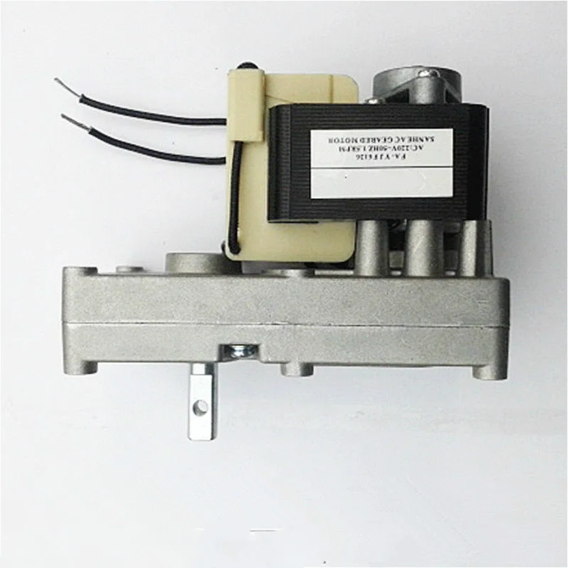 High Torque AC Shaded Pole Gear Motor 5RPM CW / CCW Pellet Stove Auger Fuel Feed Motor for Wood-burning Stove Fireplace Furnance
High Torque AC Shaded Pole Gear Motor 5RPM CW / CCW Pellet Stove Auger Fuel Feed Motor for Wood-burning Stove Fireplace Furnance