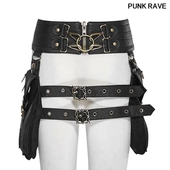 Gothic Black Fashion Causal Waistband with Two Bags Women Waist Belt Bags Steampunk Heavy Rock Leather Packs PANK RAVE S-186
Gothic Black Fashion Causal Waistband with Two Bags Women Waist Belt Bags Steampunk Heavy Rock Leather Packs PANK RAVE S-186