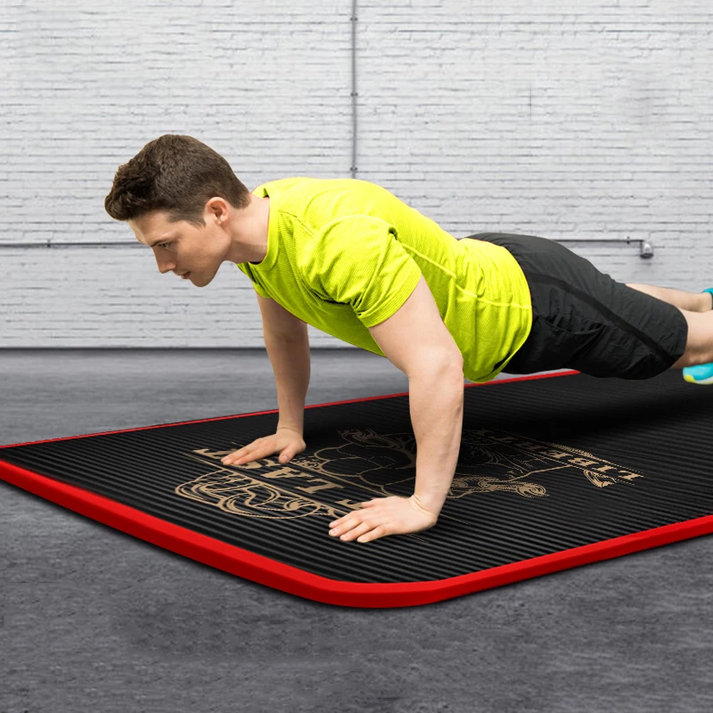 10mm Non-slip Yoga Mat Fitness Sports Mat for Beginner Broaden Lengthen Thicken Edge Covered Outdoor Slim Yoga Gym Exercise Mats
10mm Non-slip Yoga Mat Fitness Sports Mat for Beginner Broaden Lengthen Thicken Edge Covered Outdoor Slim Yoga Gym Exercise Mats