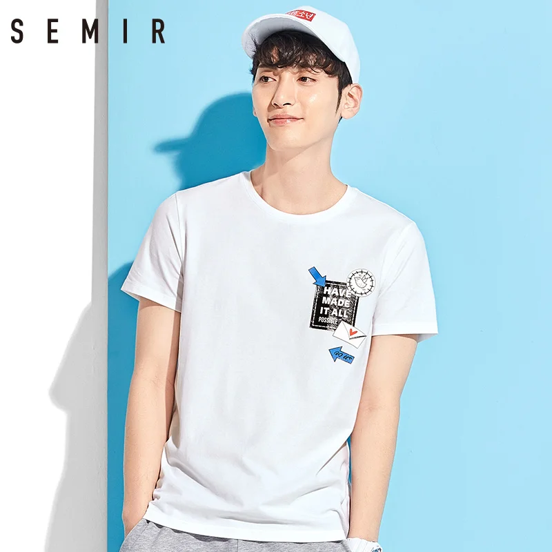 SEMIR T-shirt male O-neck short sleeved shirts printed tees for men teenager fashion cool clothes for summer tshirt
SEMIR T-shirt male O-neck short sleeved shirts printed tees for men teenager fashion cool clothes for summer tshirt