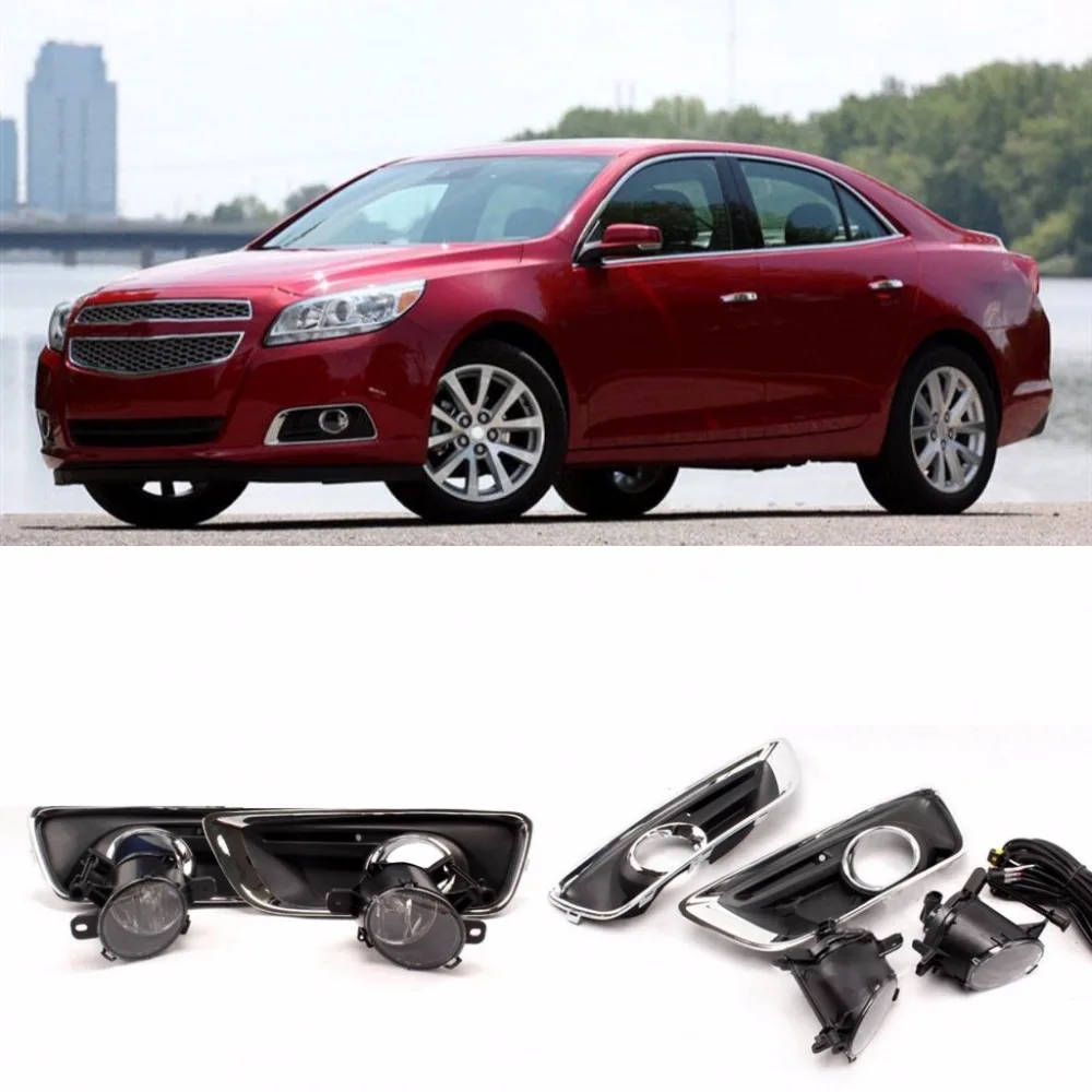 JanDeNing Car Front Fog Light Bumper Lamp Bezel Bracket with CHROME TRIM for 2013-2015 Chevrolet Malibu
JanDeNing Car Front Fog Light Bumper Lamp Bezel Bracket with CHROME TRIM for 2013-2015 Chevrolet Malibu