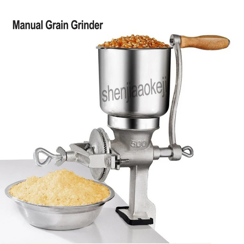 1pc Hand-cranked Grain Grinder Corn Nut soy peanuts rice Manual Graining machine Restaurant Cereals Grinder
1pc Hand-cranked Grain Grinder Corn Nut soy peanuts rice Manual Graining machine Restaurant Cereals Grinder