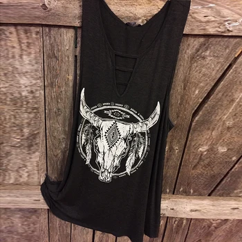 Umeko Casual Print Tank Tops Sleeveless Hollow Out V Neck Gothic Summer Vest Vogue Loose Tops 2019 Camisole
Umeko Casual Print Tank Tops Sleeveless Hollow Out V Neck Gothic Summer Vest Vogue Loose Tops 2019 Camisole