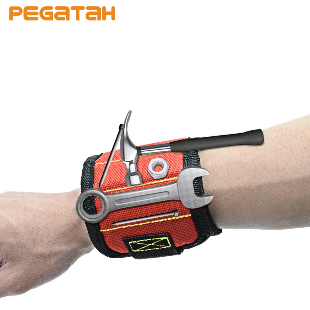 Wrist Support Strong Magnetic For Screw Nail Holder Wristband Band Tool Bracelet Belt Support Protection Kit DIY
Wrist Support Strong Magnetic For Screw Nail Holder Wristband Band Tool Bracelet Belt Support Protection Kit DIY