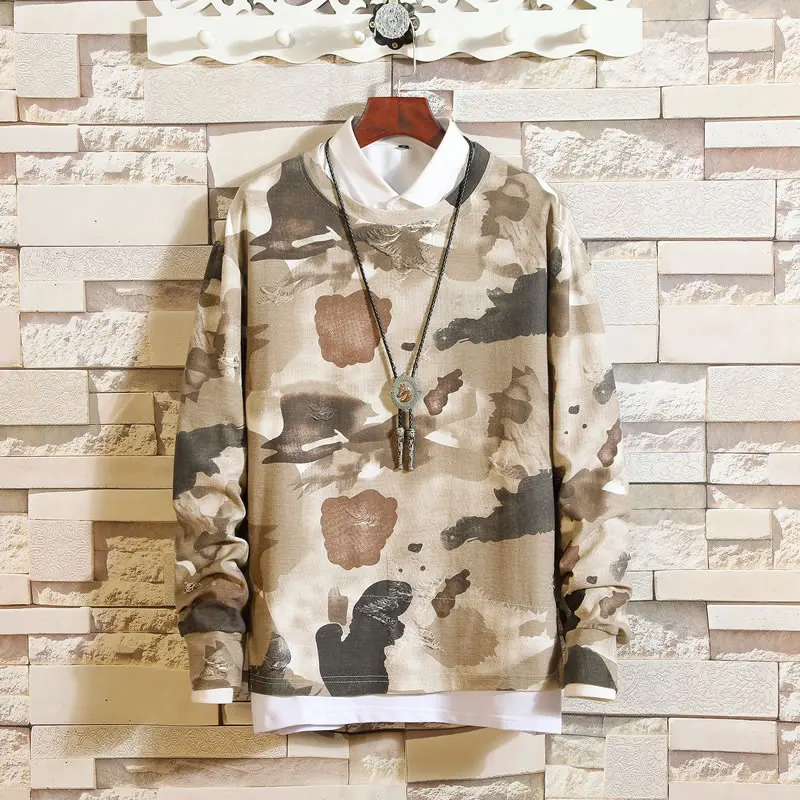 VODOF Mens Hoodies Fashion Camouflage Pocket O-Neck Sweatshirt Men Casual Warm Patchwork Hoodies Sweatshirts
VODOF Mens Hoodies Fashion Camouflage Pocket O-Neck Sweatshirt Men Casual Warm Patchwork Hoodies Sweatshirts