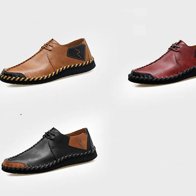 sneakers men Spring 2019 high-quality breathable cowhide walking shoes Outdoor skid-proof waterproof driving men's shoes38-47
sneakers men Spring 2019 high-quality breathable cowhide walking shoes Outdoor skid-proof waterproof driving men's shoes38-47