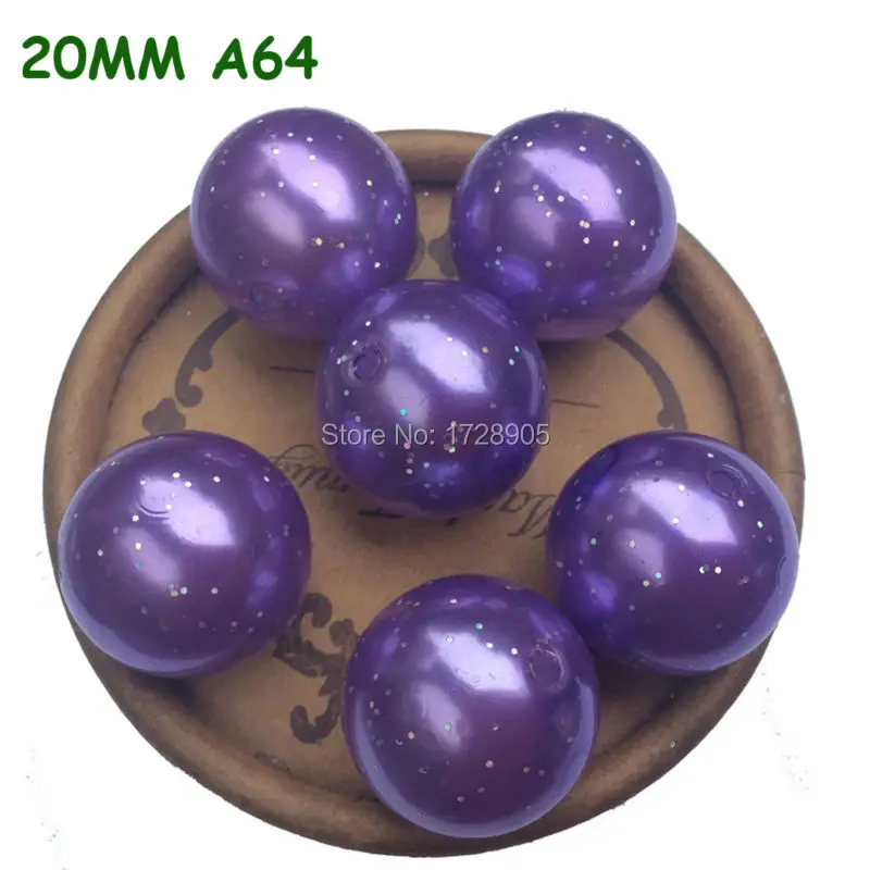 Fashion New 110pcs/lot 20mm Violet ABS Imitation Glitter Powder Pearl Beads Fit DIY Jewelry Bracelet Findings
Fashion New 110pcs/lot 20mm Violet ABS Imitation Glitter Powder Pearl Beads Fit DIY Jewelry Bracelet Findings