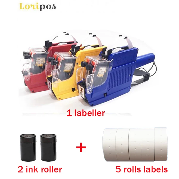 Mx-6600 Two-line Price Labeller 10 Digits Tag Sticker Pricing Gun Refillable Ink Roller Price Labeller Tool Double Lines Marker
Mx-6600 Two-line Price Labeller 10 Digits Tag Sticker Pricing Gun Refillable Ink Roller Price Labeller Tool Double Lines Marker