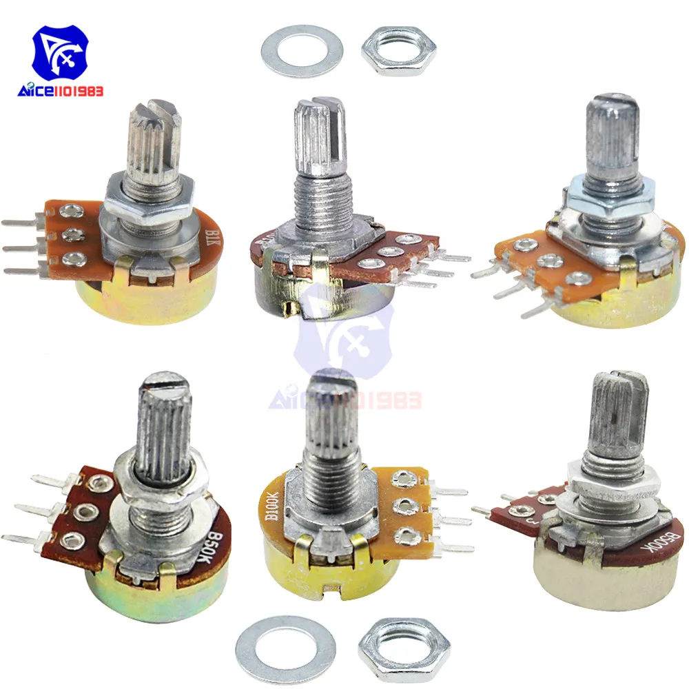 Rheostat Electronics-Salon 200W 50 OHM High Power Wirewound Potentiometer Variable Resistor.