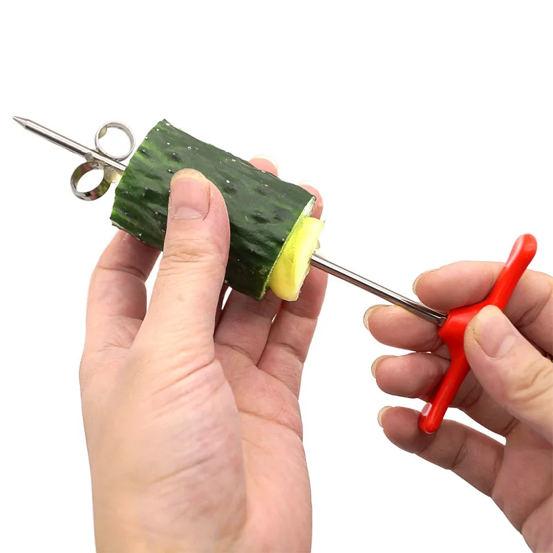 Vegetable Spiral Cutter Manual Roller Spiral Slicer Radish Potato Tools Kitchen Accessories Fruit Carving Tools
Vegetable Spiral Cutter Manual Roller Spiral Slicer Radish Potato Tools Kitchen Accessories Fruit Carving Tools